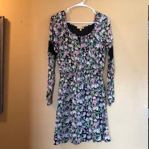 PRINCESS VERA WANG Flower Print Dress Size L